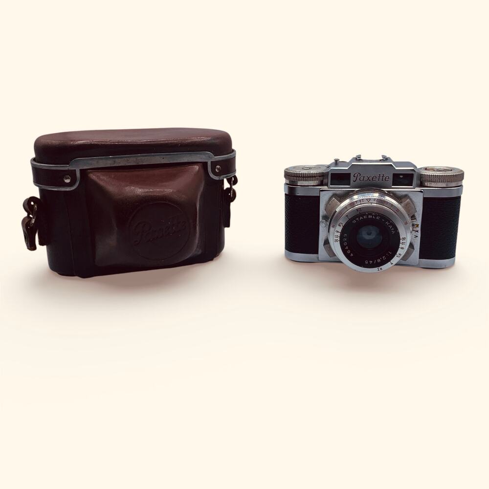 Braun Paxette 35mm Vintage German Camera For Parts Repair Broken Film Advance